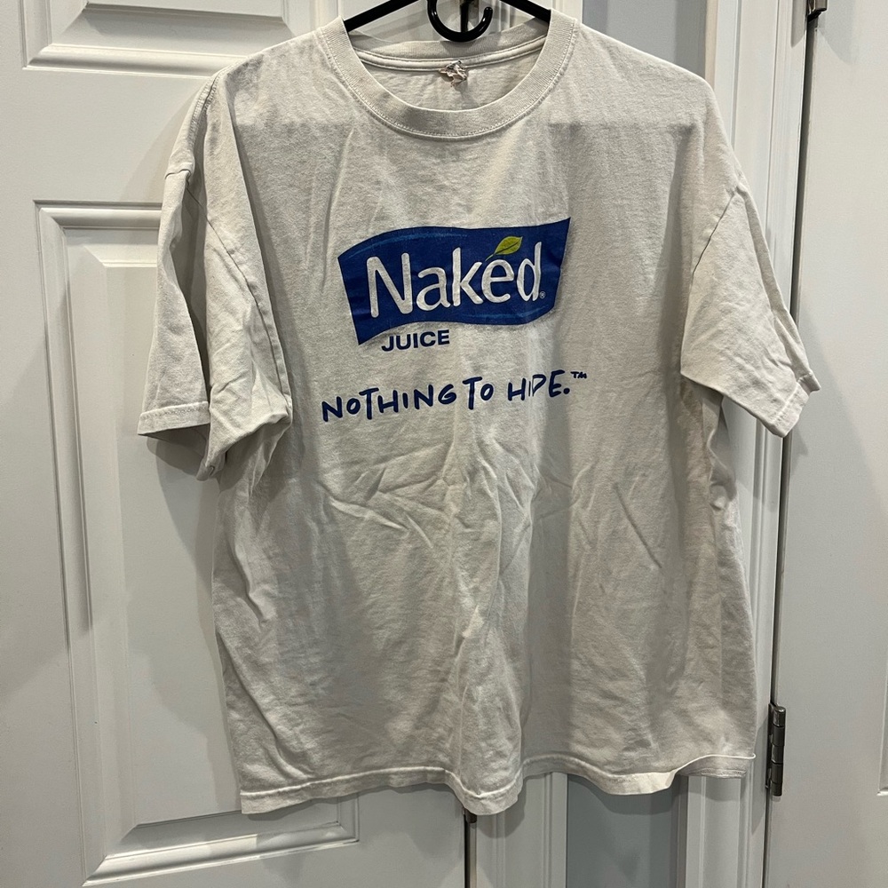NAKED JUICE vintage tee